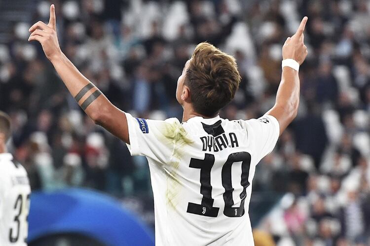 Dybala celebra, en una tarde consagratoria.