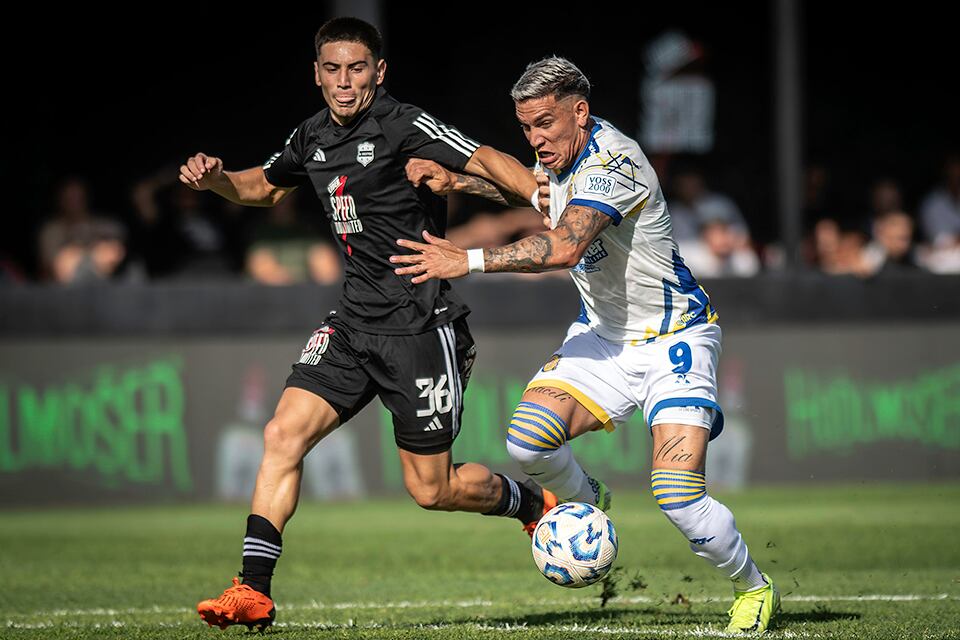 Copetti no tuvo chances de gol y fue reemplazado.