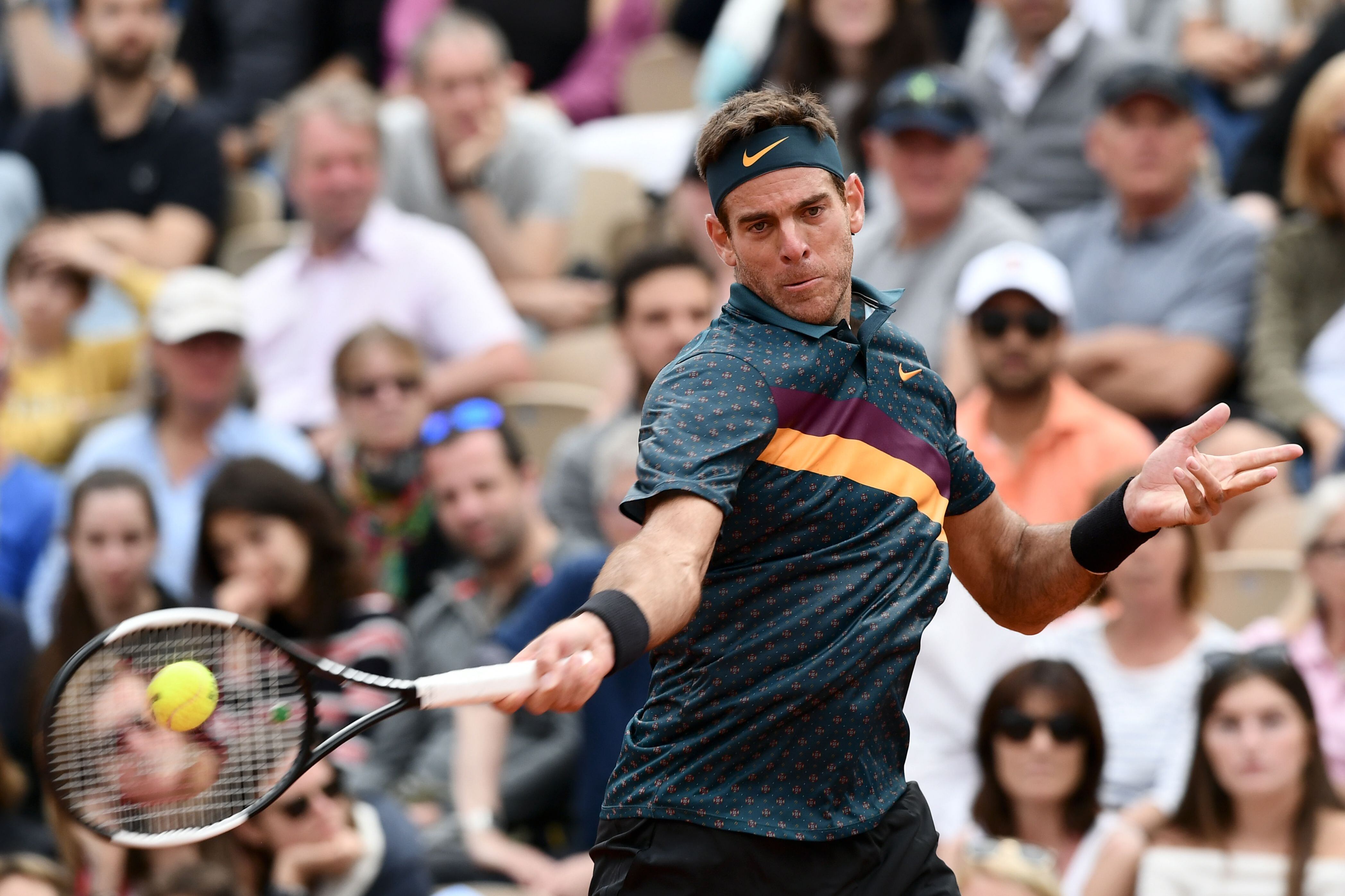 Del Potro le dijo adiós en forma oficial al primer Grand Slam de 2020.