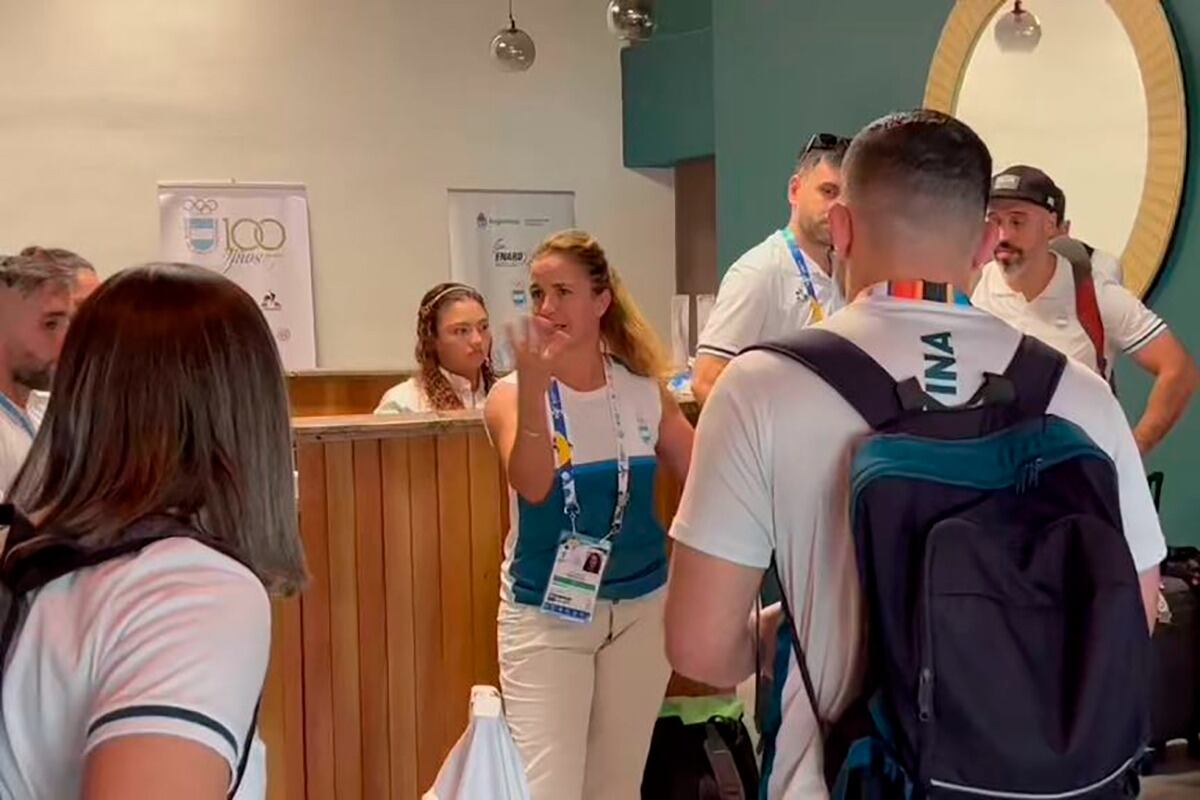 Los deportistas argentinos ya se encuentran alojados