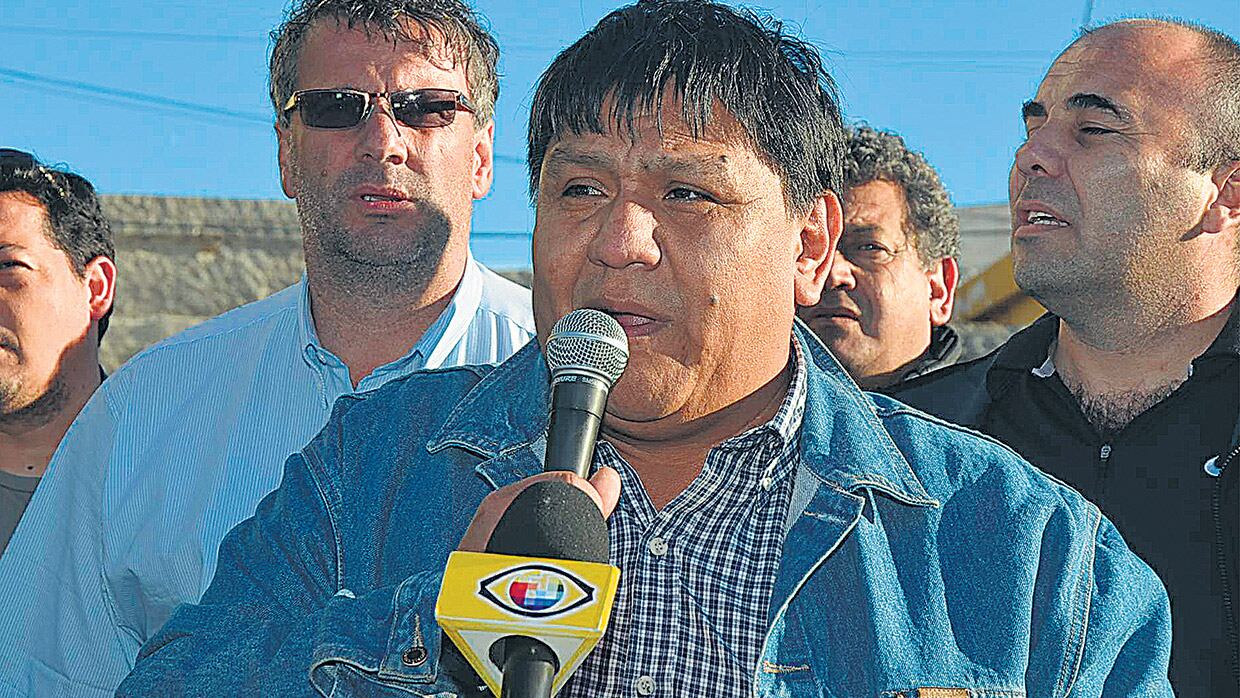 Jorge Avila, titular de los petroleros de Chubut. “Tecpetrol cuenta con el aval del gobierno nacional para hacer uso de los efectivos”.