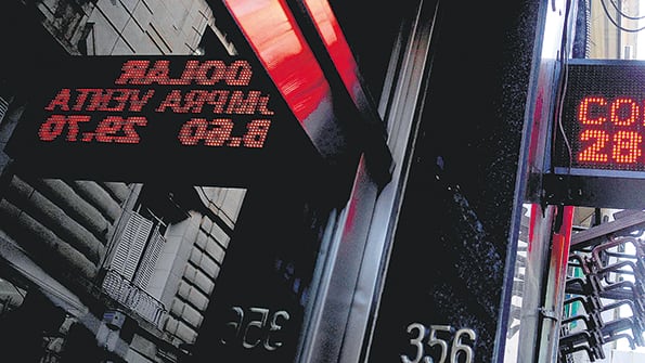 Las reservas del Central cayeron en 1031 millones de dólares y quedaron en 59.919 millones.