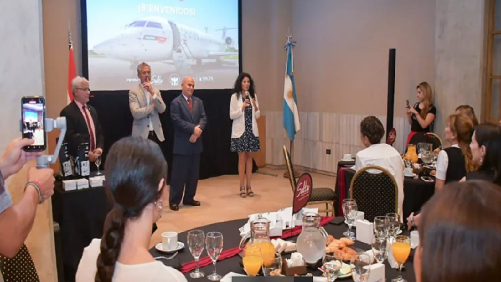 Presentación en la ciudad de Salta