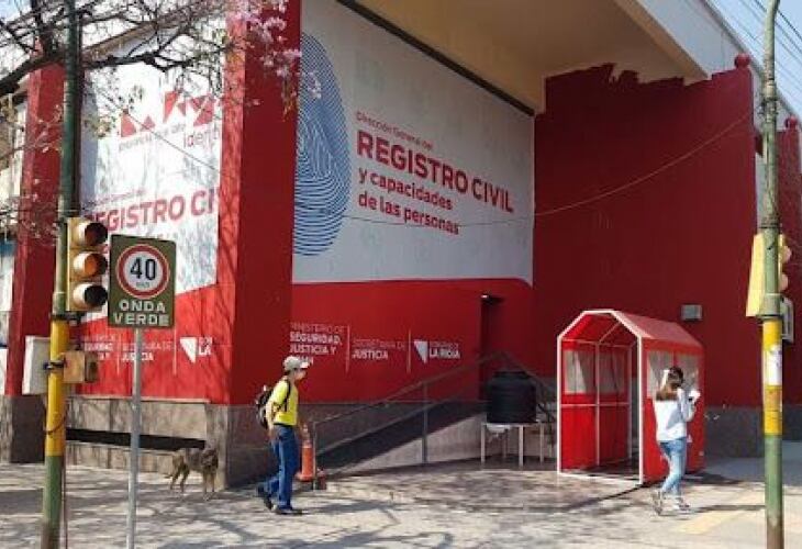 Registro Civil de La Rioja 