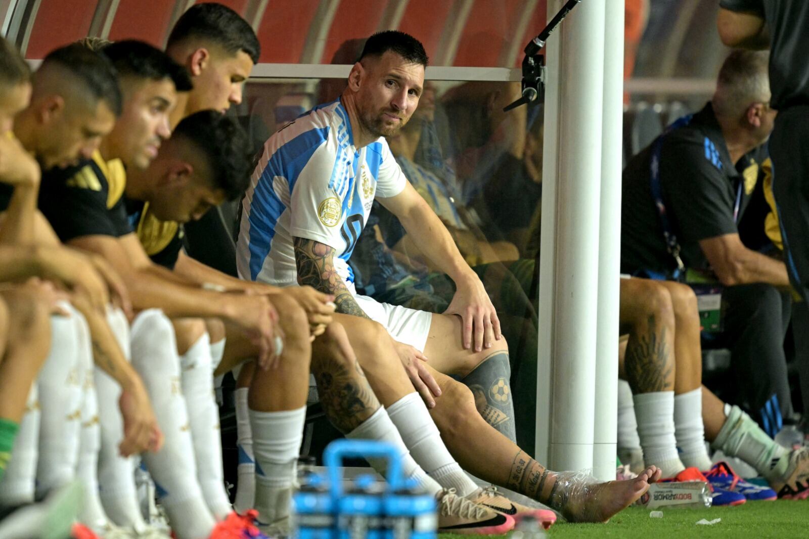 Lionel Messi y una imagen que duele a propios y extraños