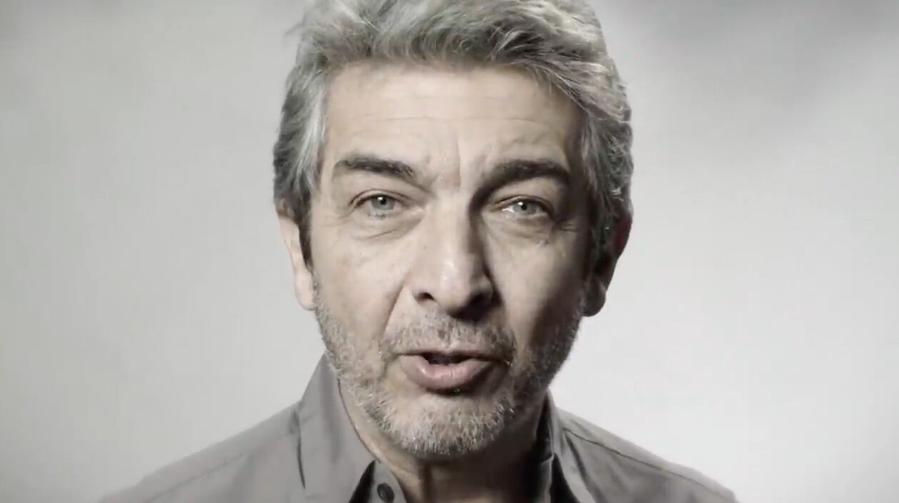 Darín en el video que produjo la AMIA.