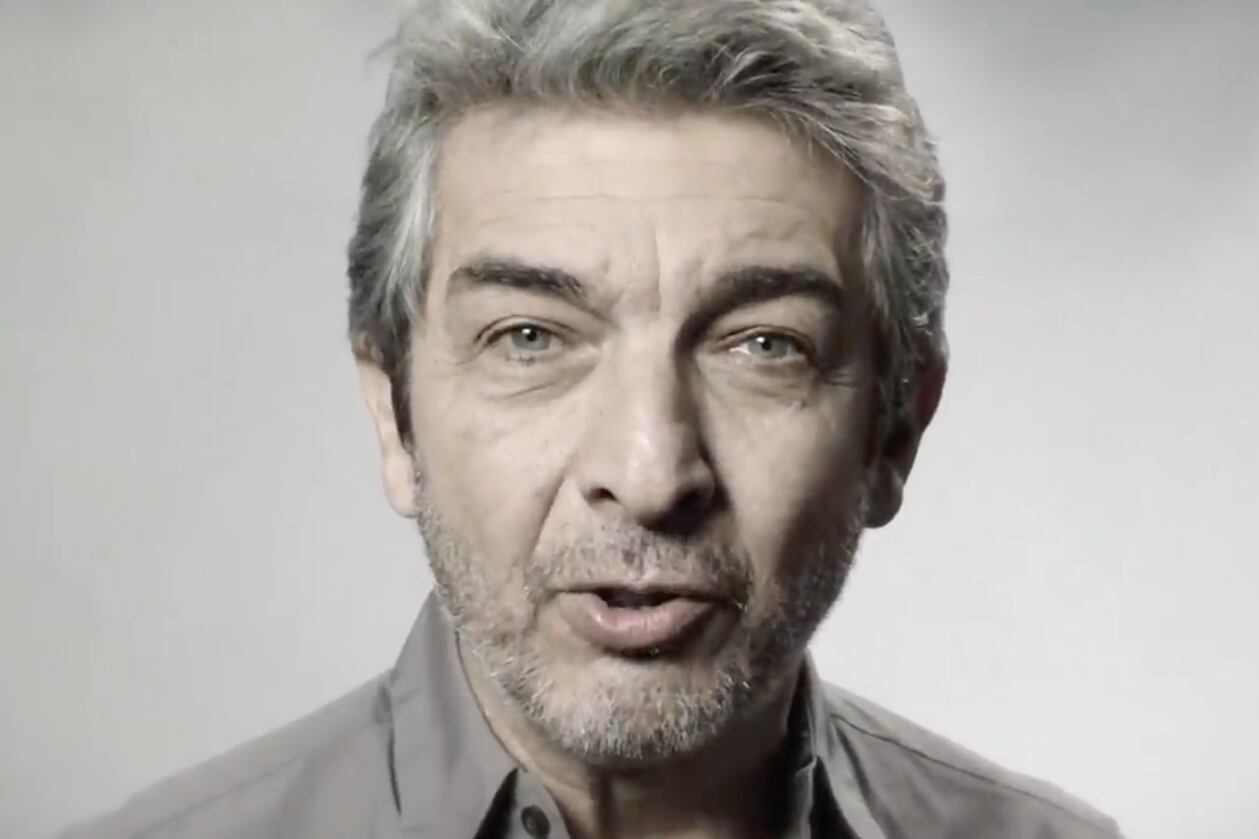 Darín en el video que produjo la AMIA.