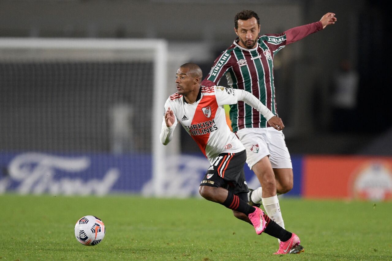 De La Cruz jugó como titular en la derrota ante Fluminense