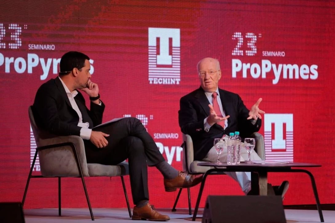 Rocca, de local, en el Foro Pro PYME