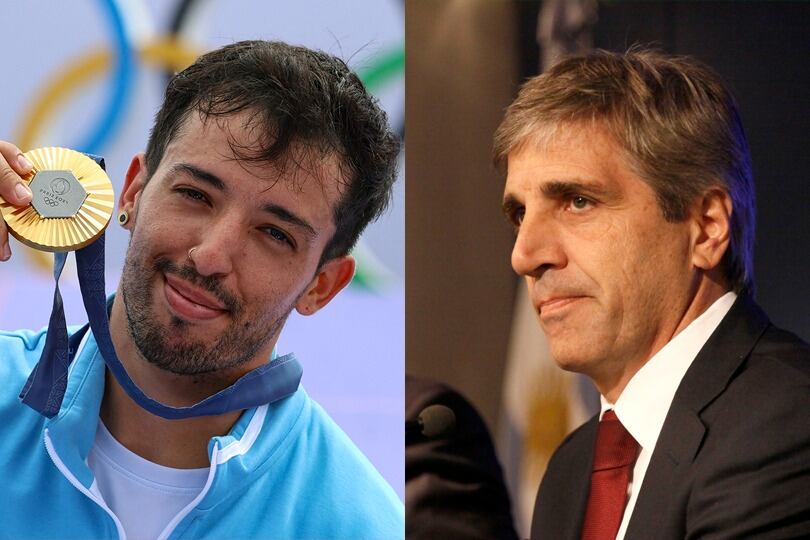 Torres y Caputo: los dos son maestros con la bicicleta. 
