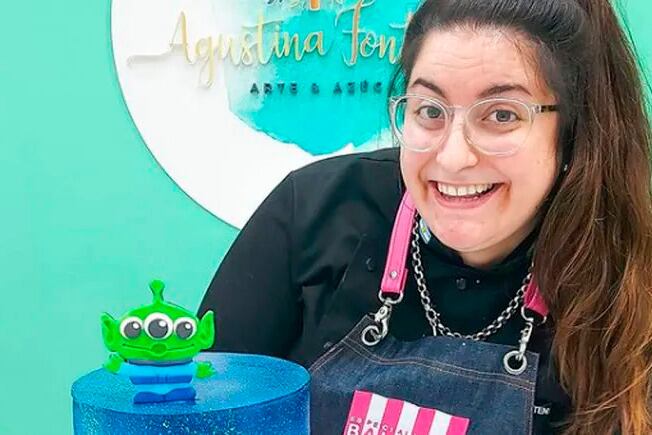  La joven llegó a ser semifinalista del certamen de pastelería.