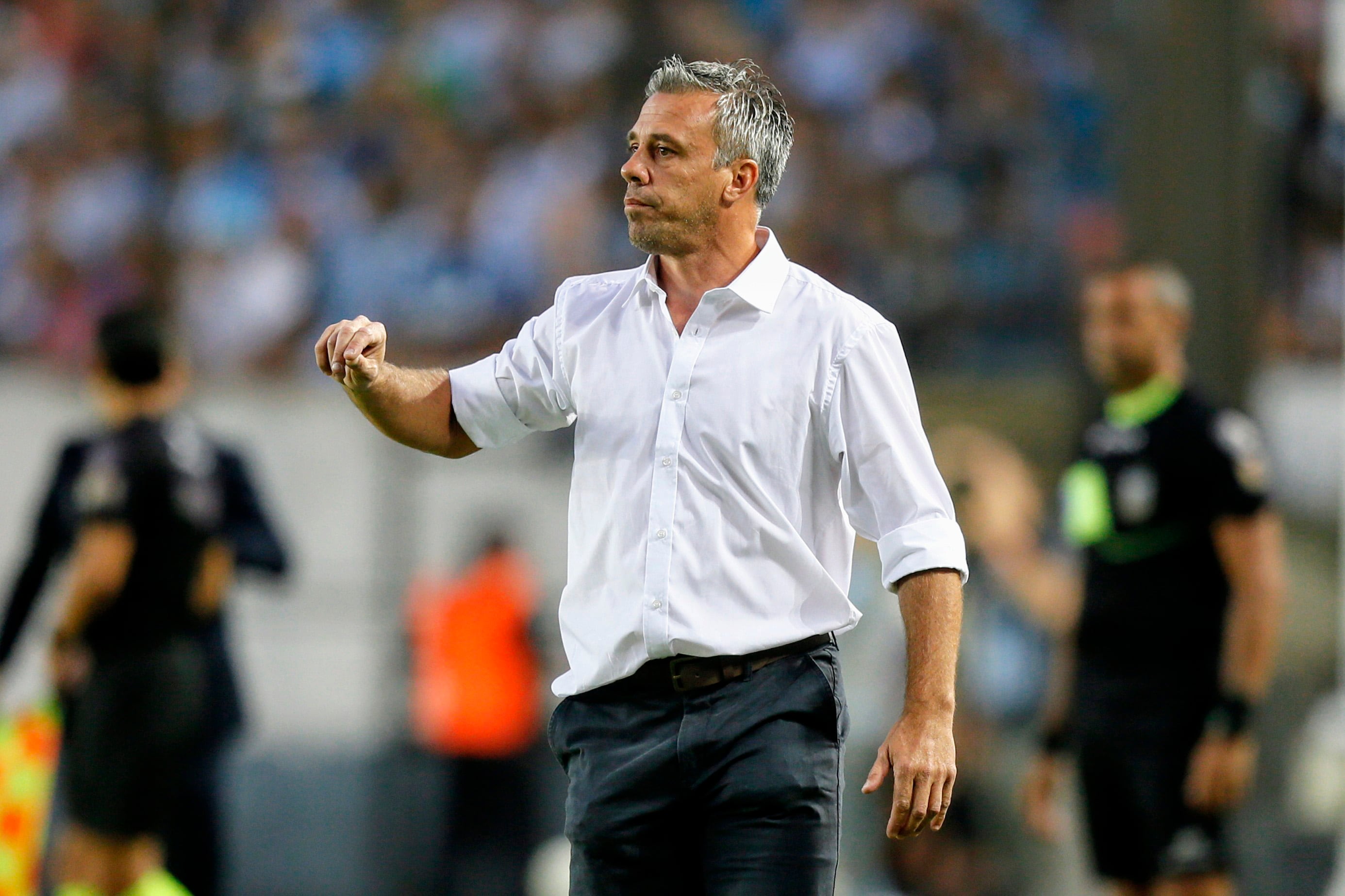 Lucas Pusineri, DT de Independiente.