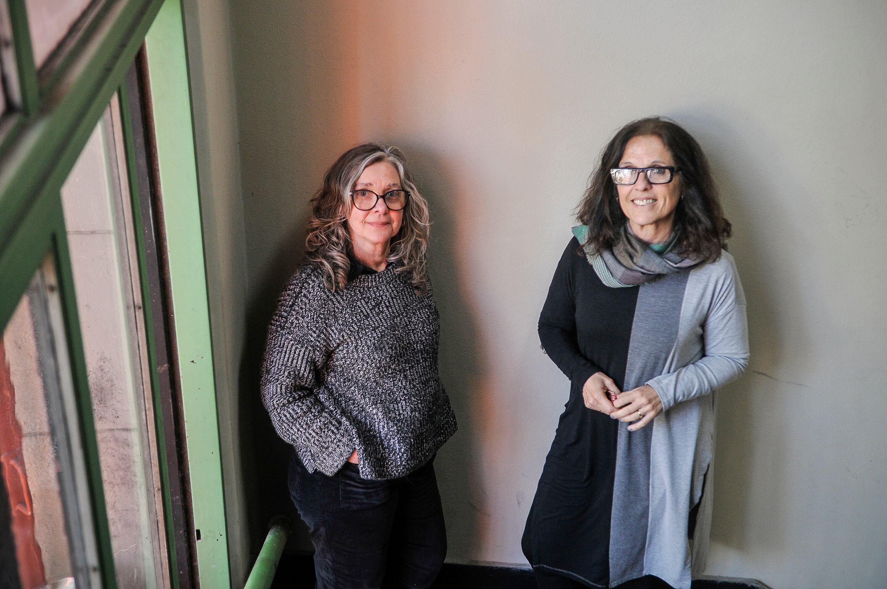 María Cecilia Scaglia y Graciela Morgade.