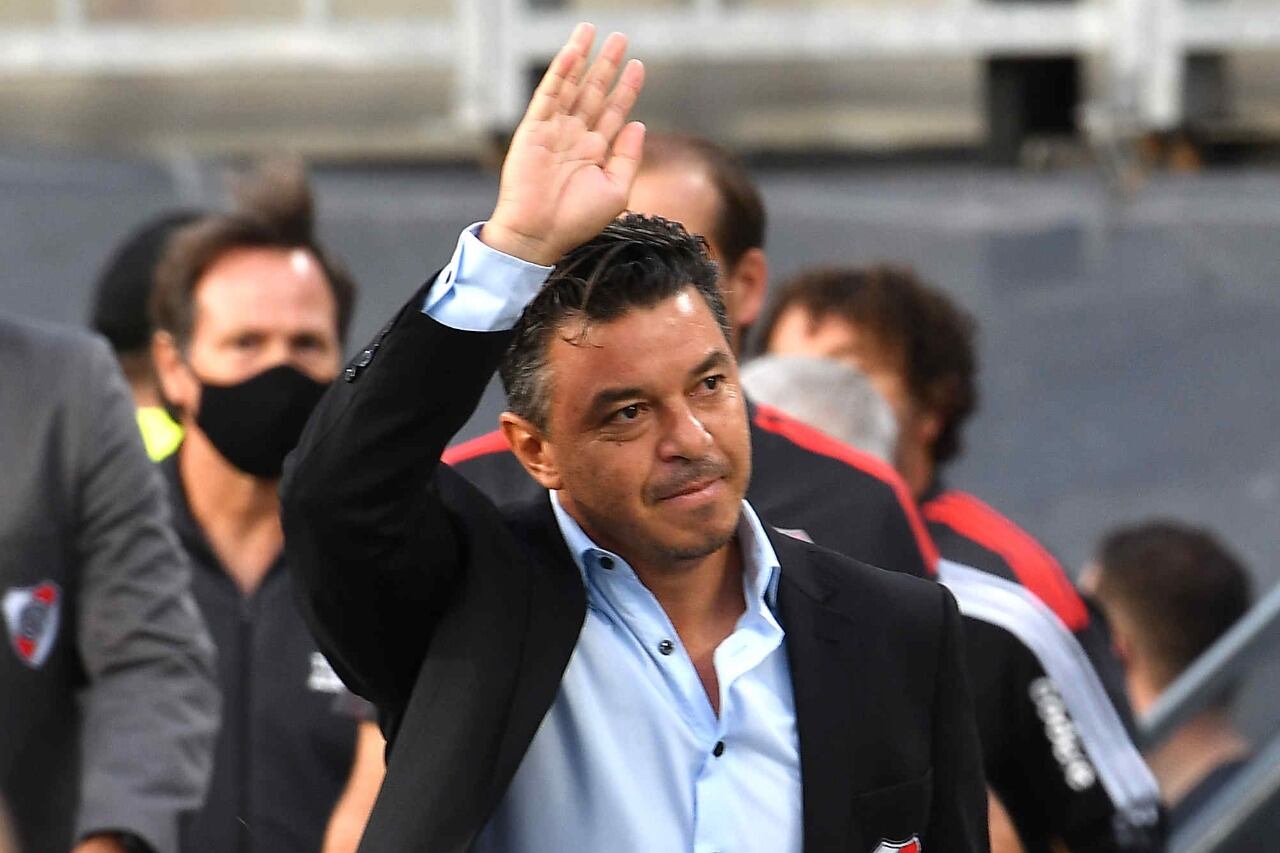 El técnico Marcelo Gallardo