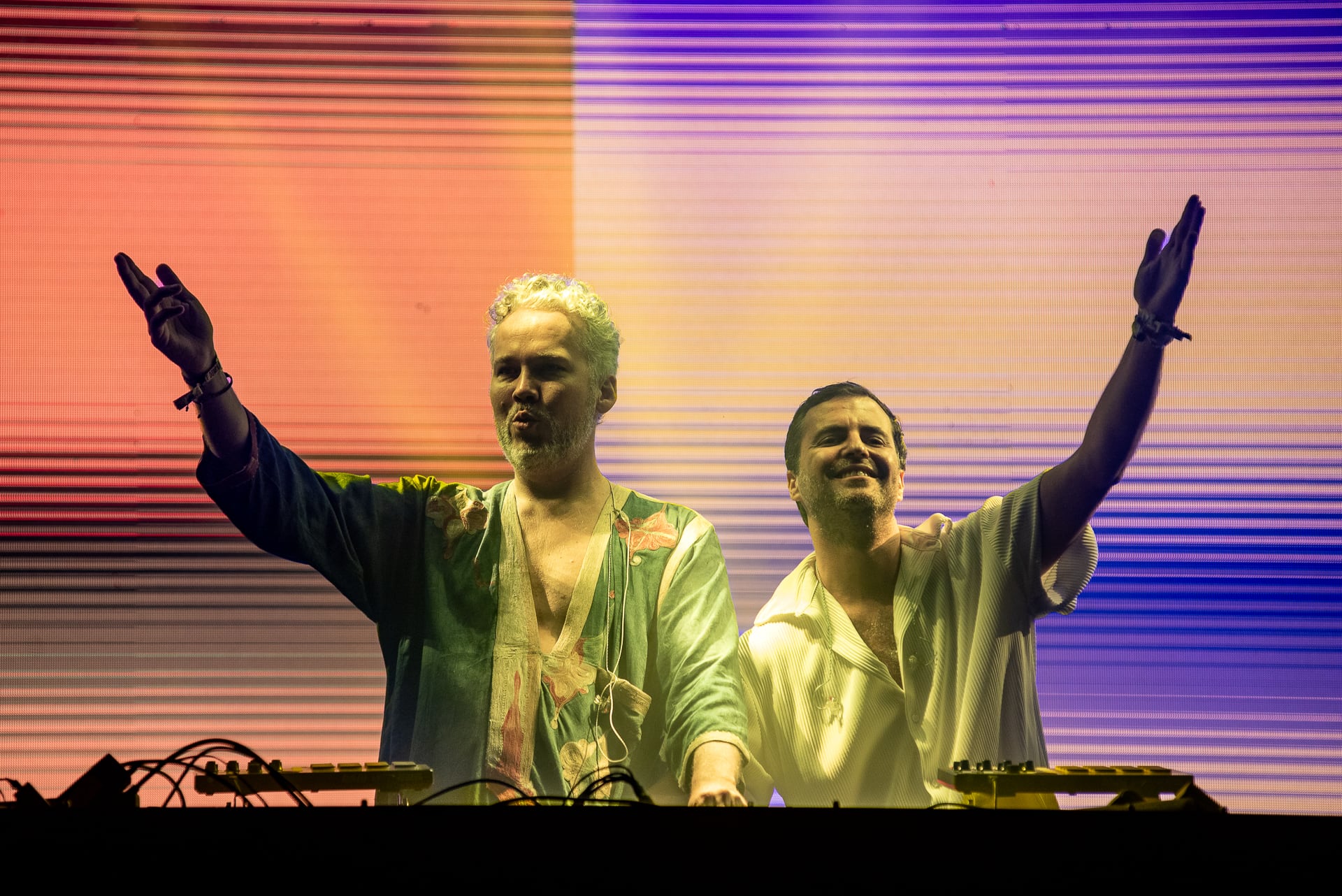 El fanatismo desatado por el dúo fue una sorpresa en el festival, que se confirmó el martes en su sideshow. Nace un nuevo idilio nacional