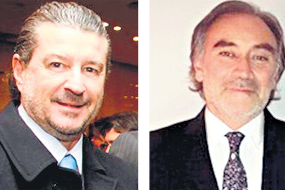 Los jueces de la Cámara Federal Jorge Ballestero y Leopoldo Bruglia.