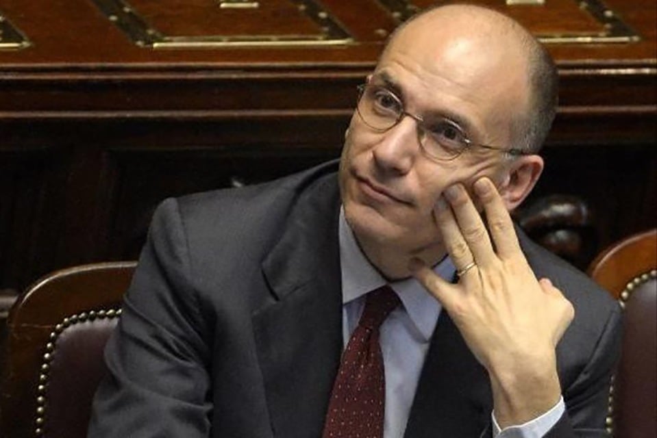 Enrico Letta, líder del PD.