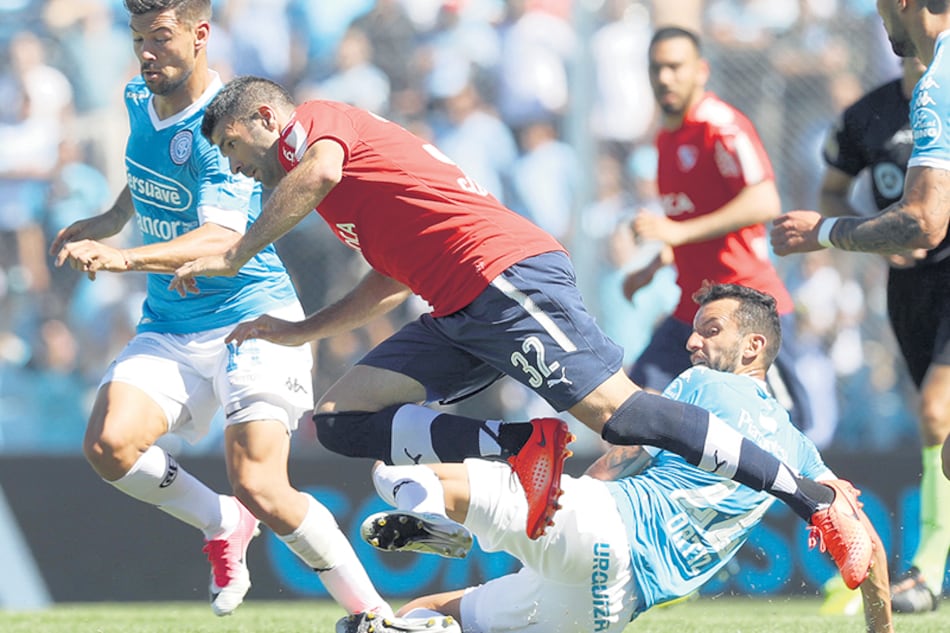 Gigliotti ingresó en el segundo tiempo, pero ayer a la tarde no se le abrió el arco.