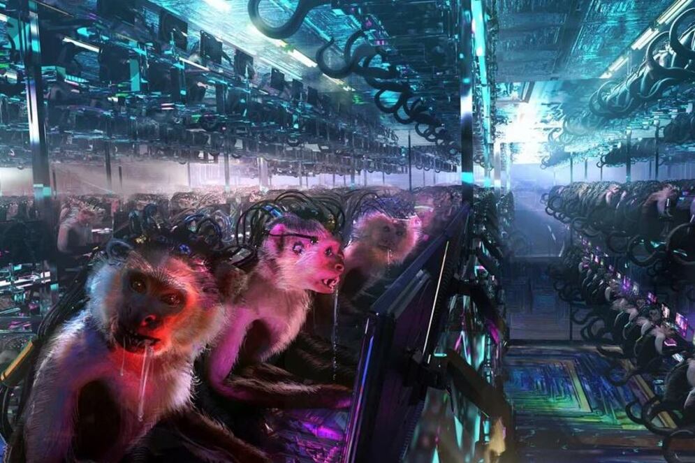 En la nueva película, Lex Luthor tiene un ejército de monos mutantes tuiteando contra Superman