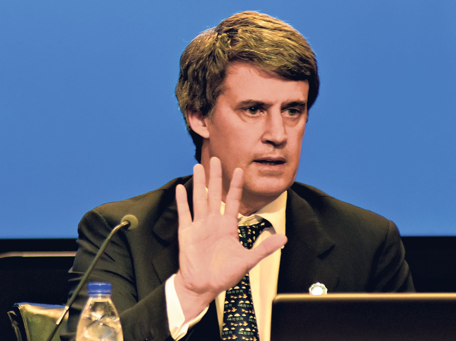 El ministro de Hacienda y Finanzas, Alfonso Prat-Gay.