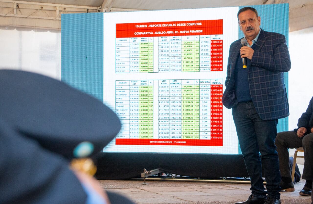 Ricardo Quintela anunció este miércoles la nueva escala salarial.
