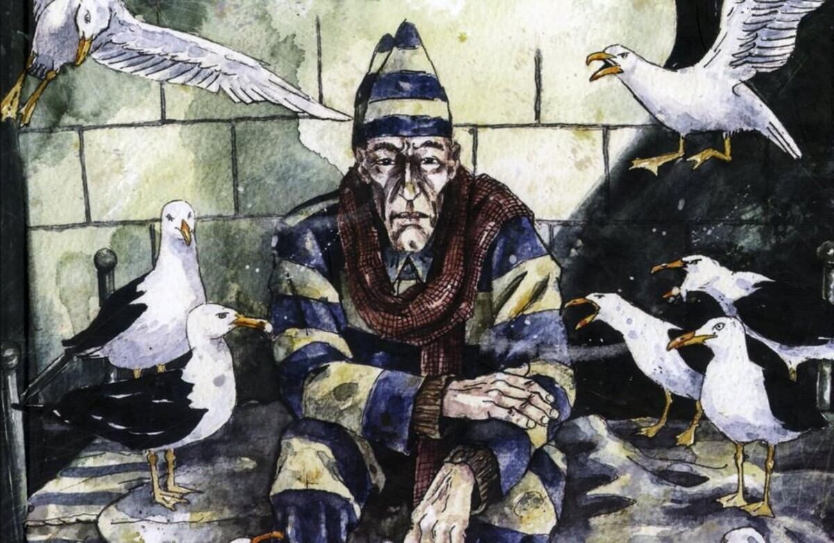 El historietista Agustín Comotto hizo un notable cómic sobre el anarquista ucraniano confinado en Ushuaia.