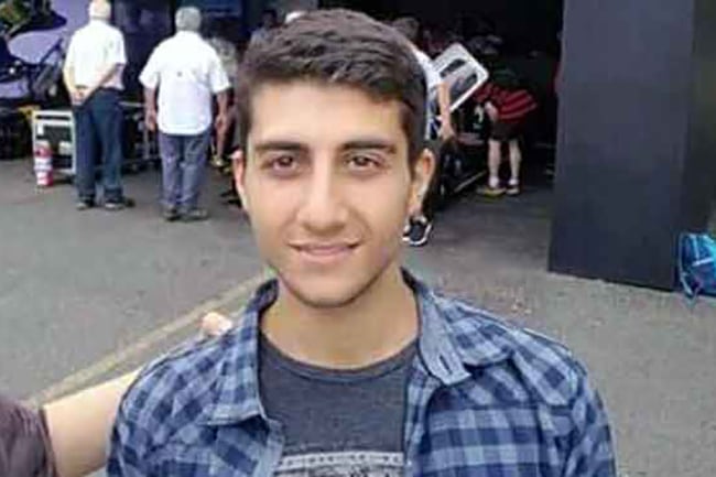 Arshak Karhanyan, el joven oficial desaparecido sin rastros.