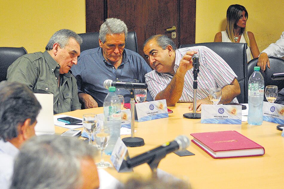 El Consejo Directivo, una imagen que no se veía desde hace tres meses.