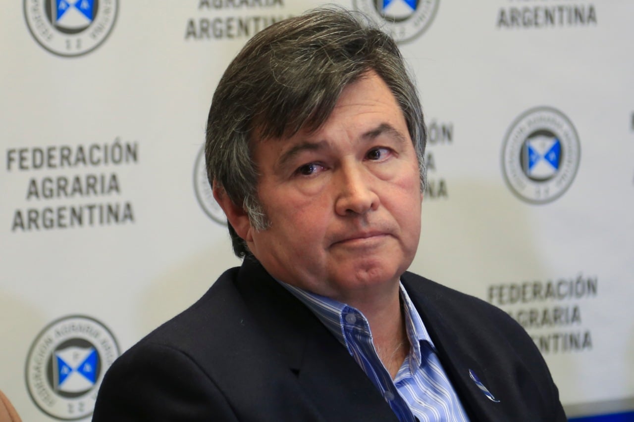 Daniel Pelegrina, presidente de la Sociedad Rural Argentina.