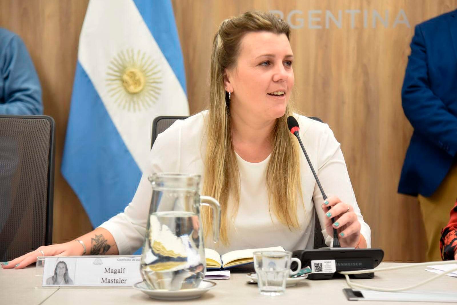La santafesina Magalí Mastaler, al frente de la comisión de Deportes en Diputados.