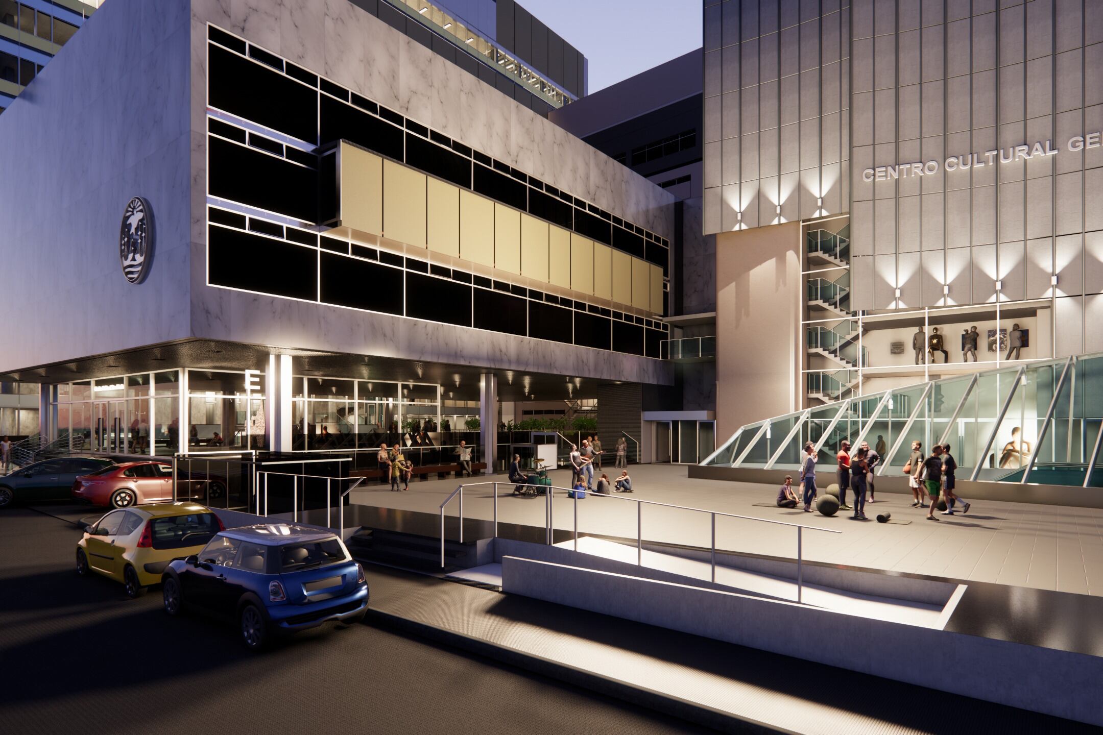 Así quedaría el CCGSM después de las reformas programadas. 