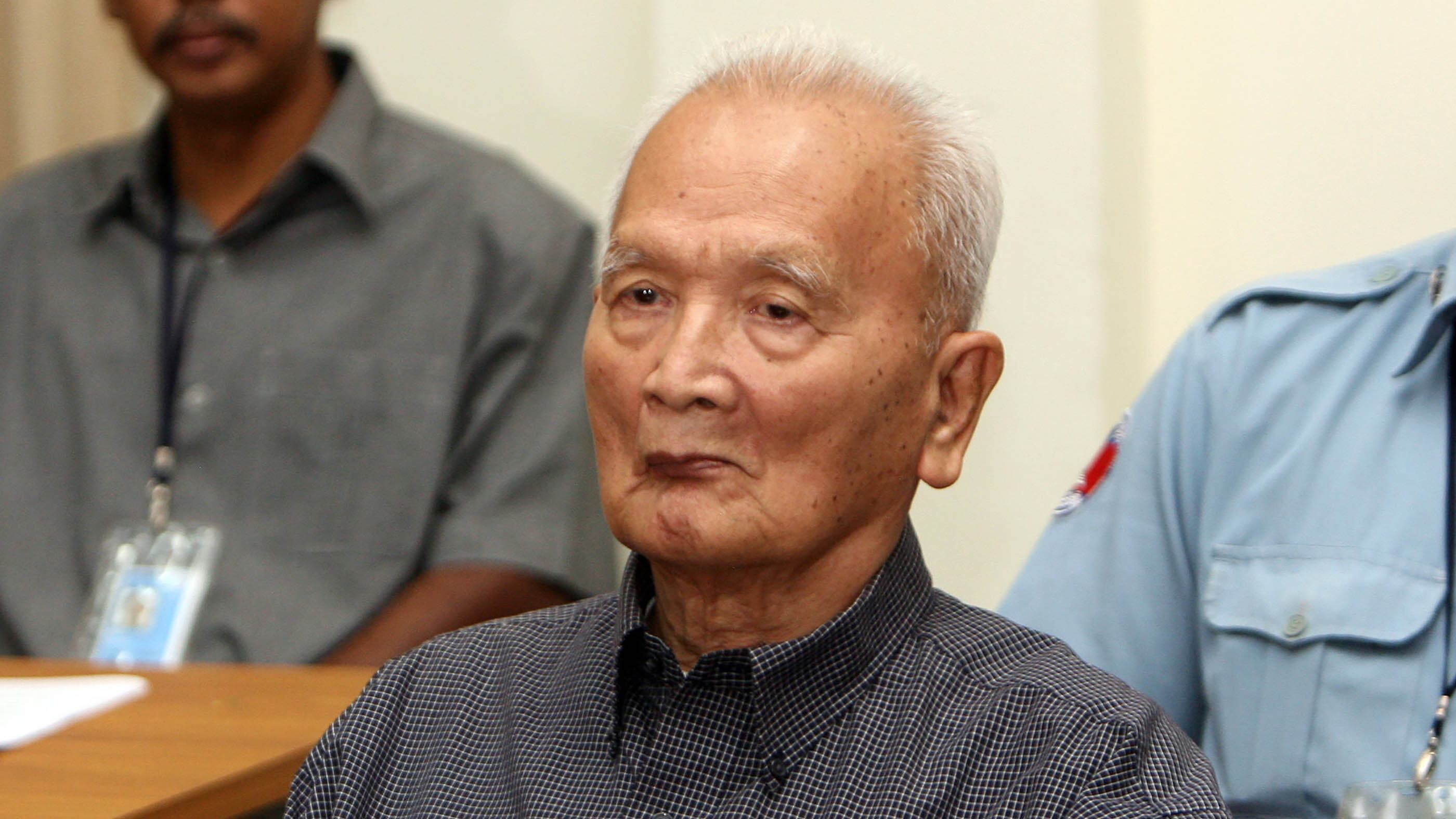 Noun Chea fue condenado por crímenes contra la humanidad.