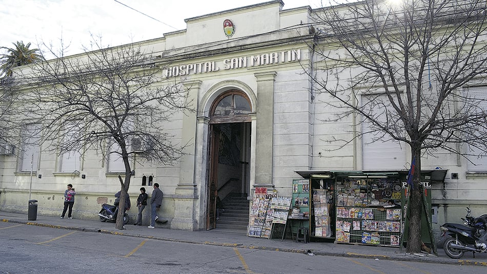 El Hospital San Martín de Paraná, donde le negaron el aborto no punible.