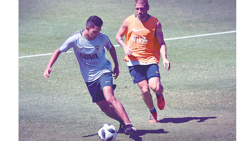 El equipo se entrenó ayer a puertas cerradas en el predio de Casa Amarilla.