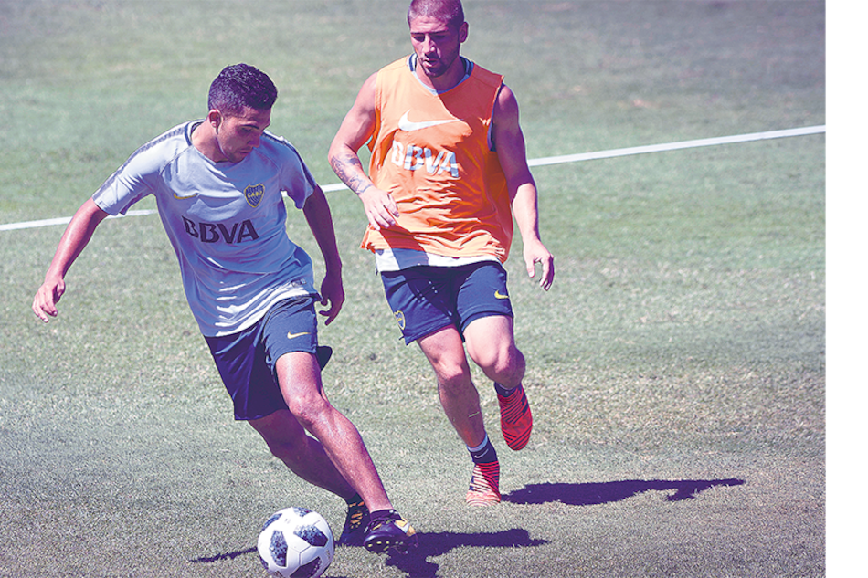 El equipo se entrenó ayer a puertas cerradas en el predio de Casa Amarilla.