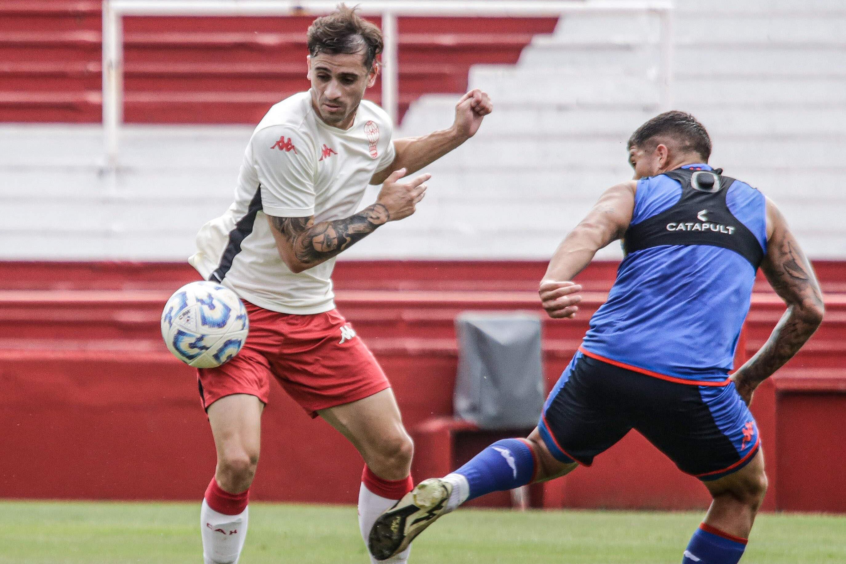 Mazzantti fue autor de uno de los goles de Huracán