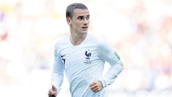 Antoine Griezmann, delantero temible del equipo galo.