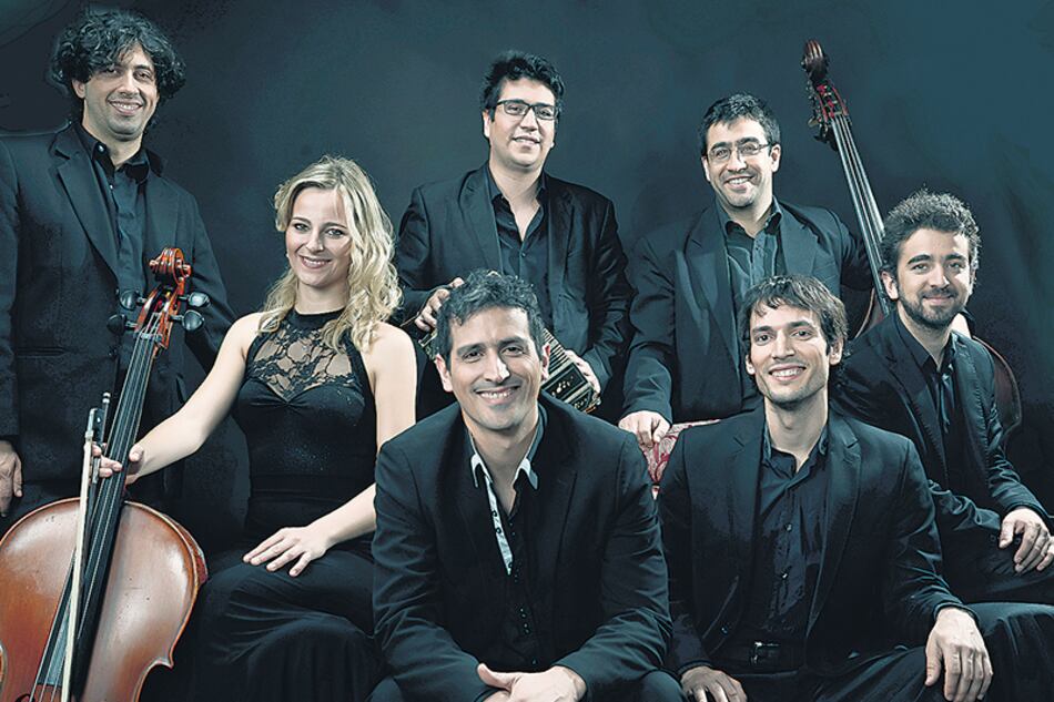 El Septeto que encabeza el bandoneonista Lautaro Greco se presenta este miércoles.