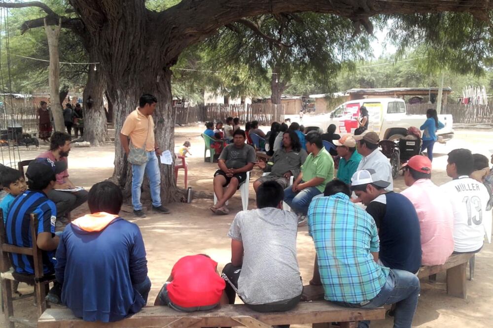 Reuniones de trabajo en Santa Victoria Este