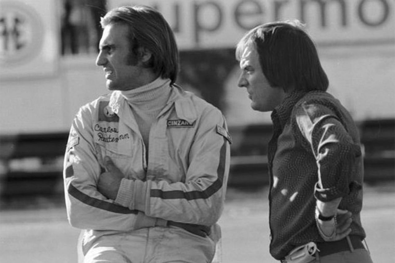 Carlos Reutemann y Bernie Ecclestone