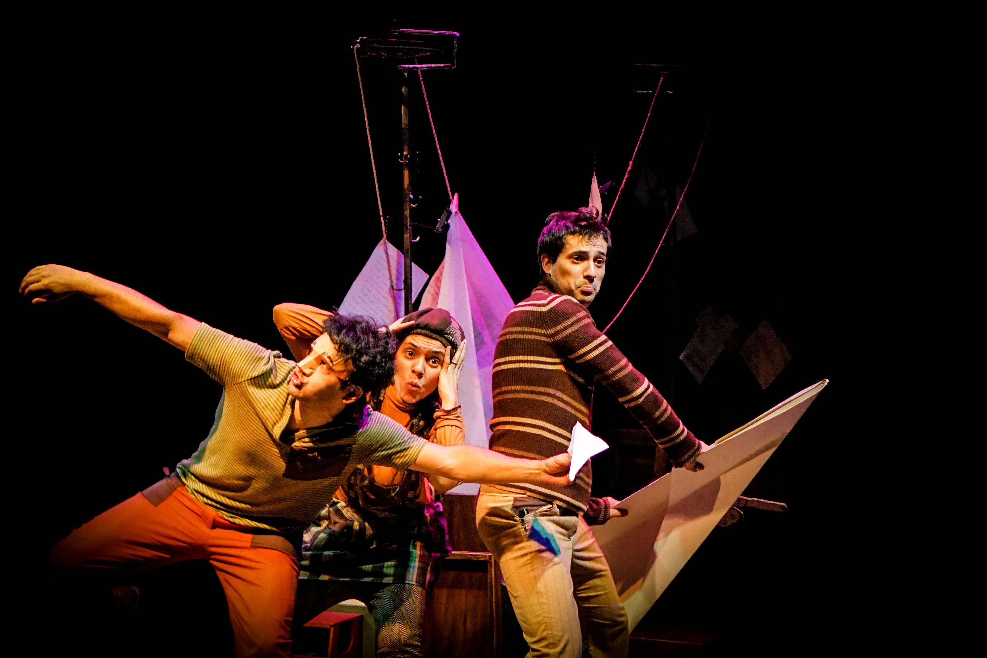 "Cartas de niñxs", de la compañía chilena La Negra María Teatro.