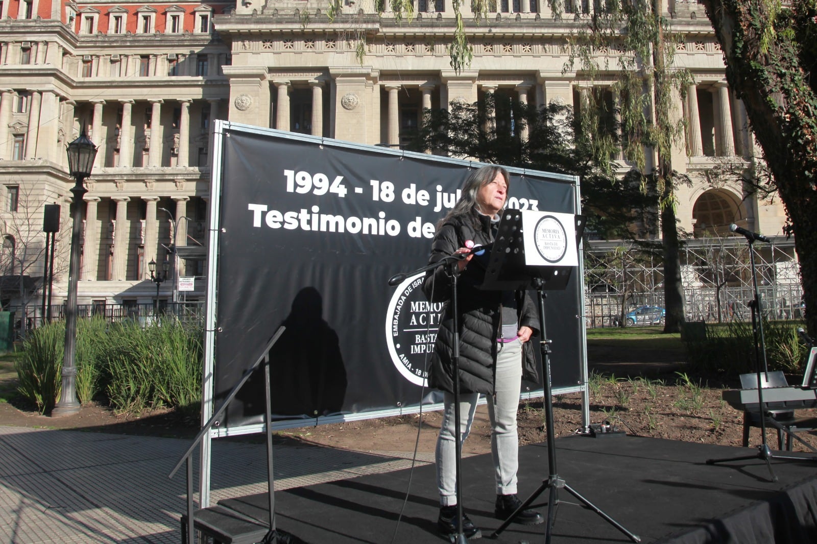 “El Estado argentino fracasó en la búsqueda de memoria y sigue fracasando”, dijo Paula Litvachky, directora ejecutiva del CELS.