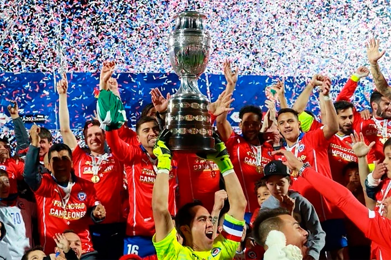 Hace 10 años, Chile se coronaba en la Copa América que organizó