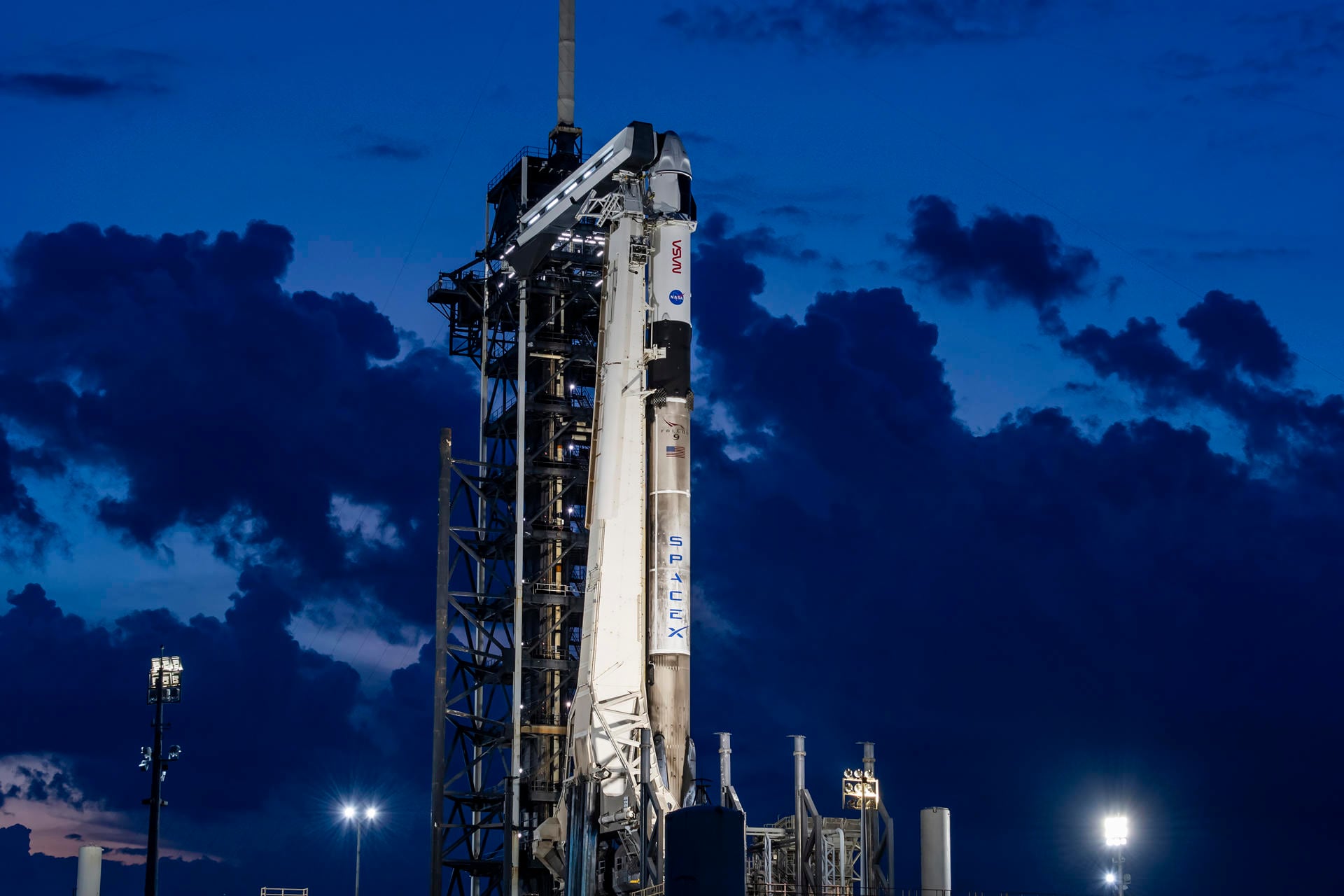 El cohete que será lanzado desde Cabo Cañaveral