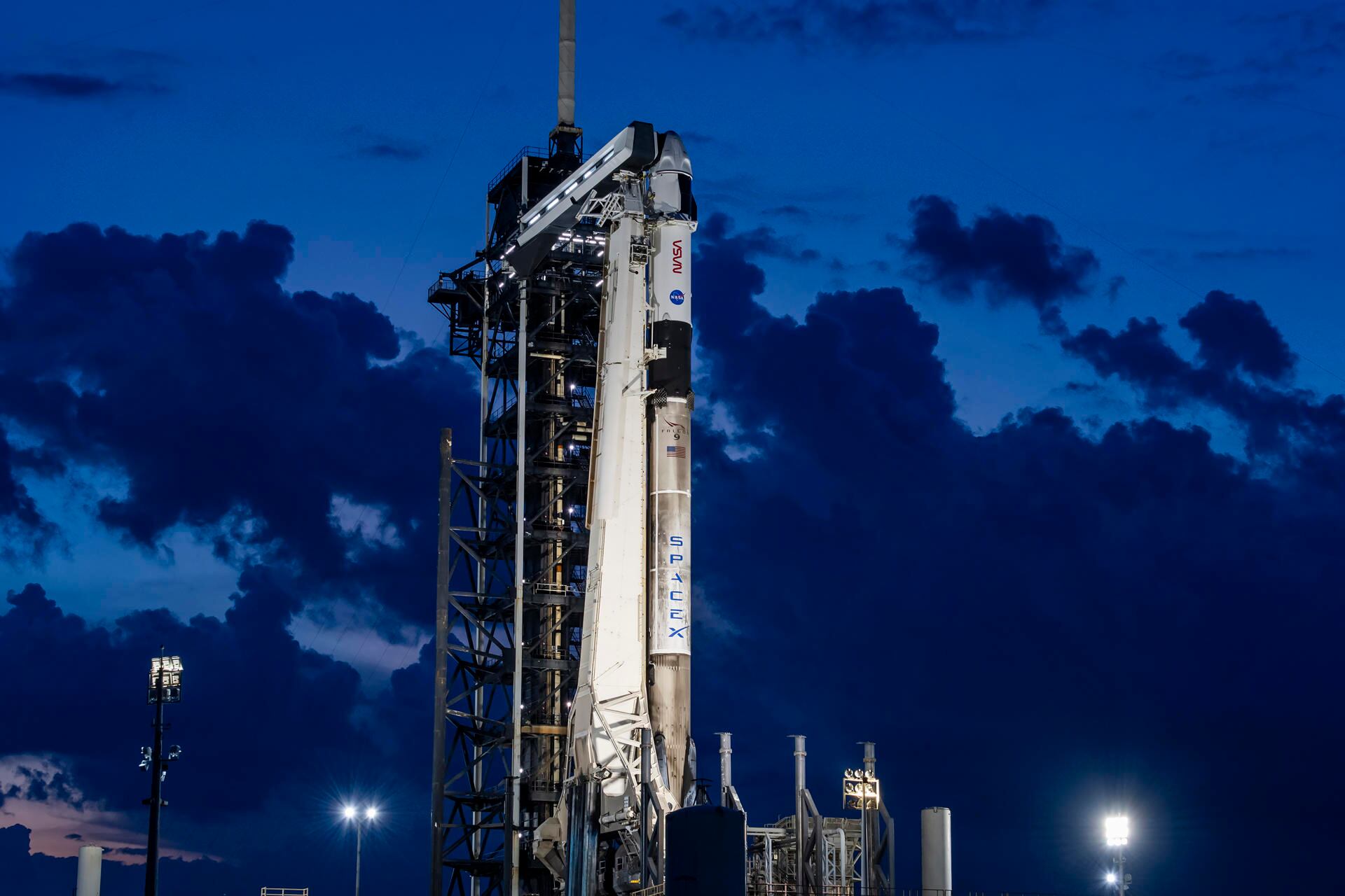 El cohete que será lanzado desde Cabo Cañaveral