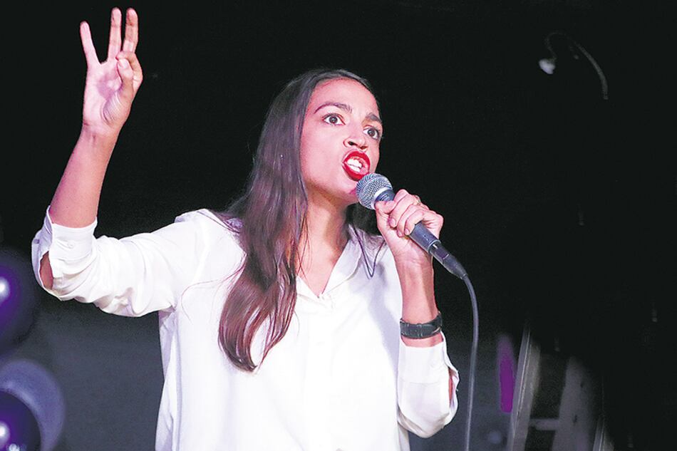 Ocasio-Cortez, diputada nacional por la ciudad de Nueva York, agradeció la comparación con Evita.