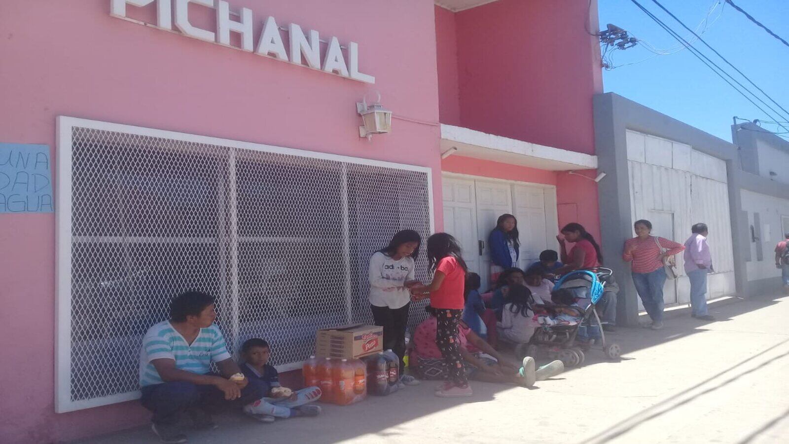 Protesta en la Municipalidad de Pichanal