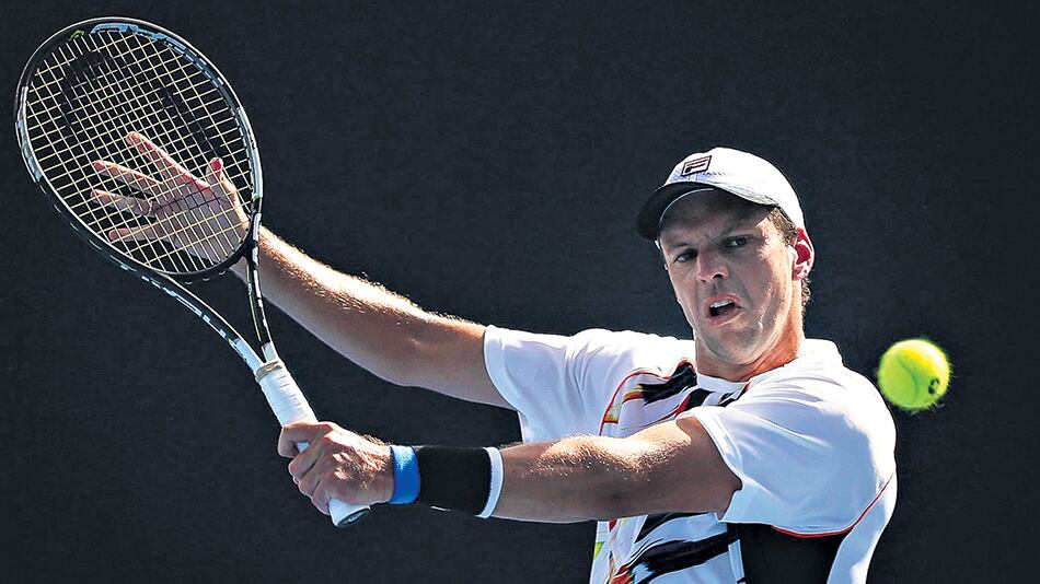 Horacio Zeballos, actualmente ocupa el puesto número 58 del ranking de la ATP.