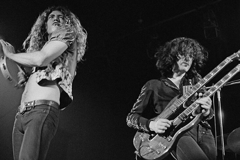 Plant & Page, en la época de "Stairway to Heaven".