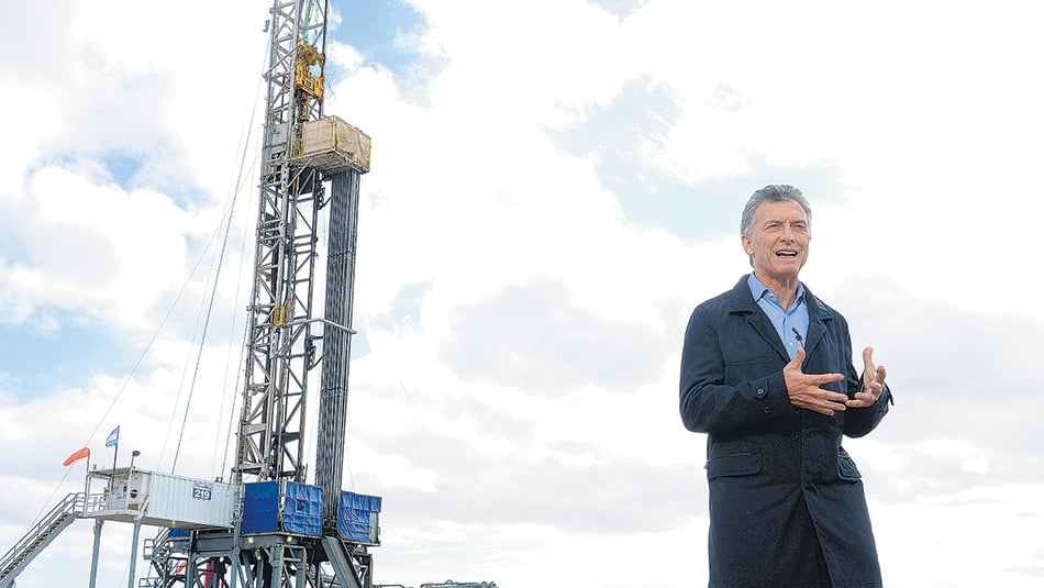El presidente Mauricio Macri lanzó su mensaje sobre el tema tarifario ayer desde Vaca Muerta.